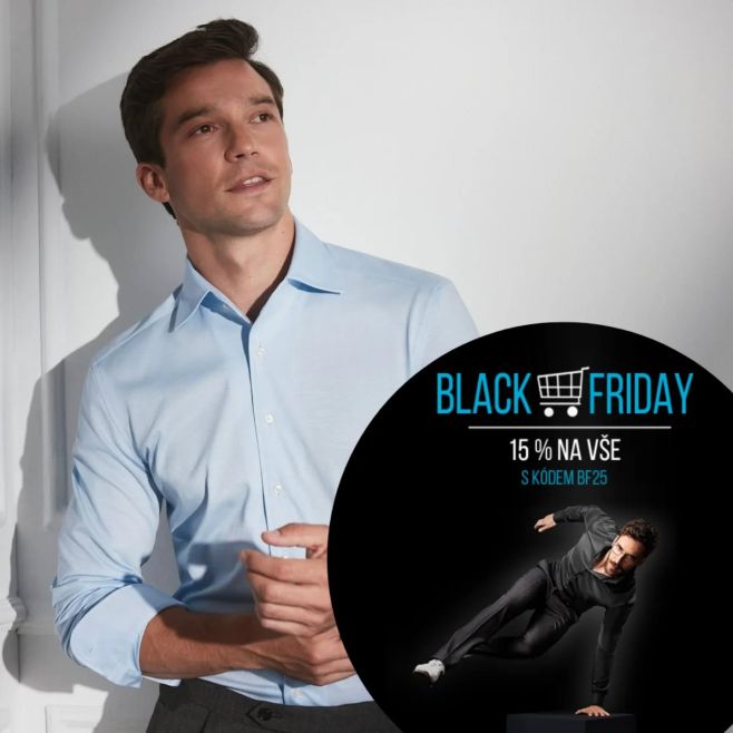 🖤 BLACK FRIDAY u Kravaťáka🖤 Jediný víkend v roce, kdy i nežehlivé košile Eterna dostanou lehký „lifting“ v podobě 15%...